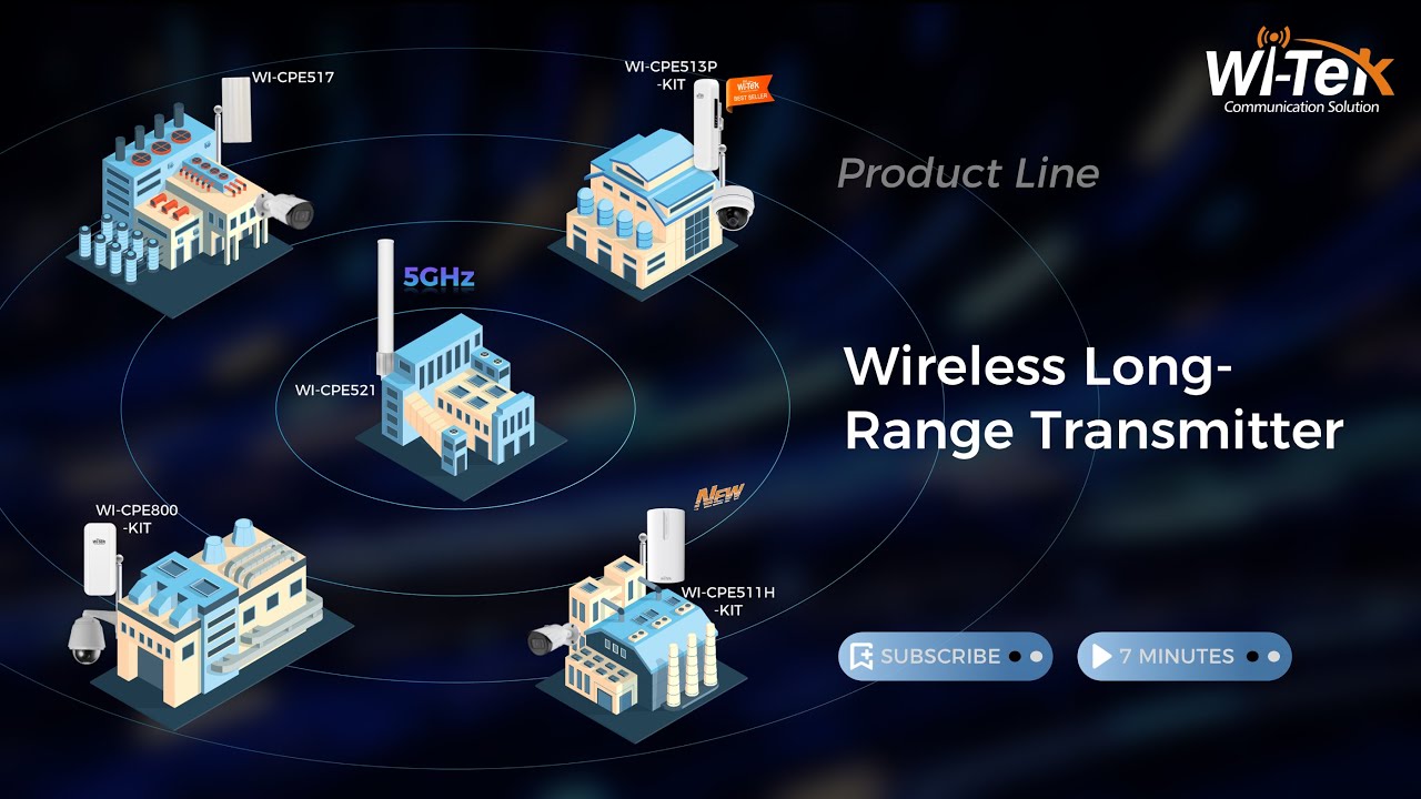 Wireless Long-Range Transmitter