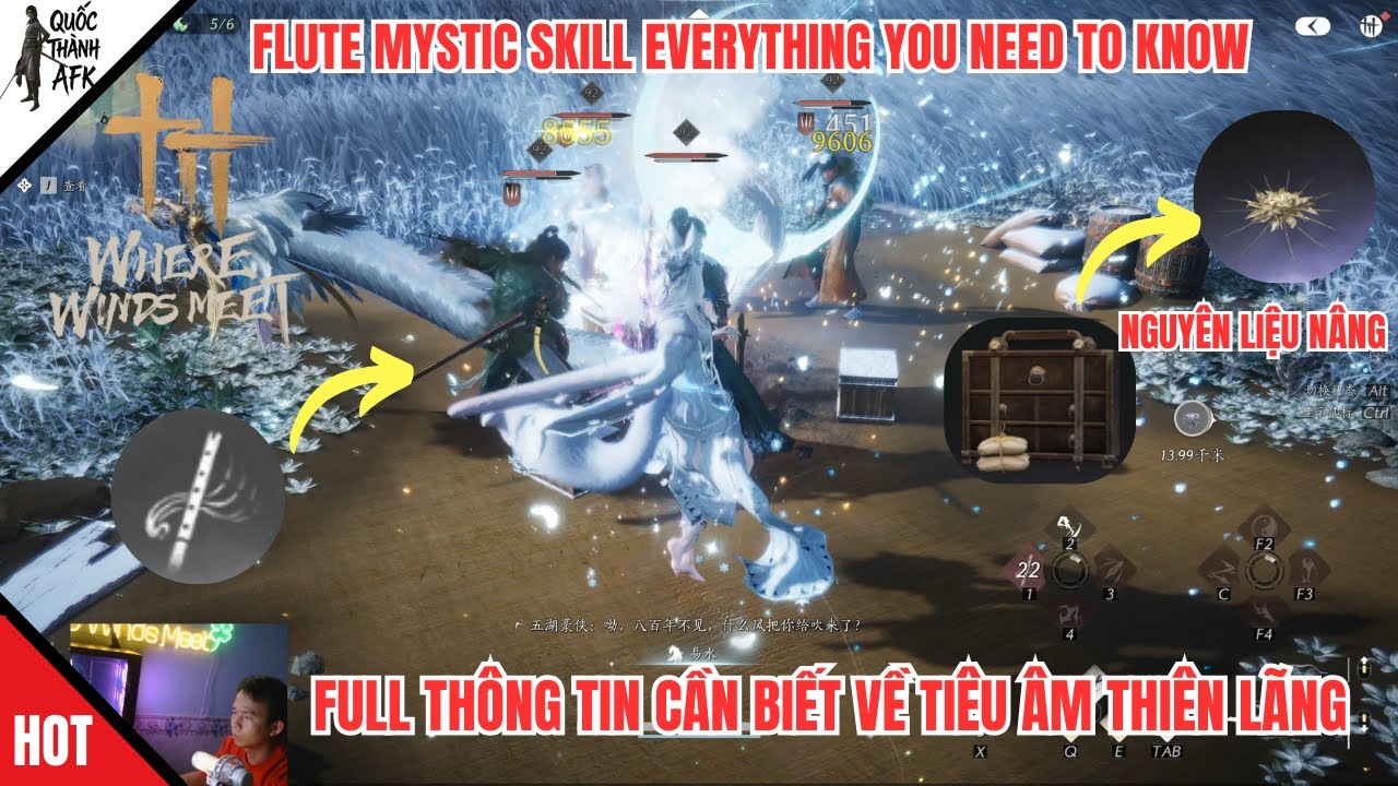 Where Winds Meet | Tất cả những điều bạn cần biết về Kỳ Thuật Tiêu Âm Thiên Lãng (Thổi Sáo)