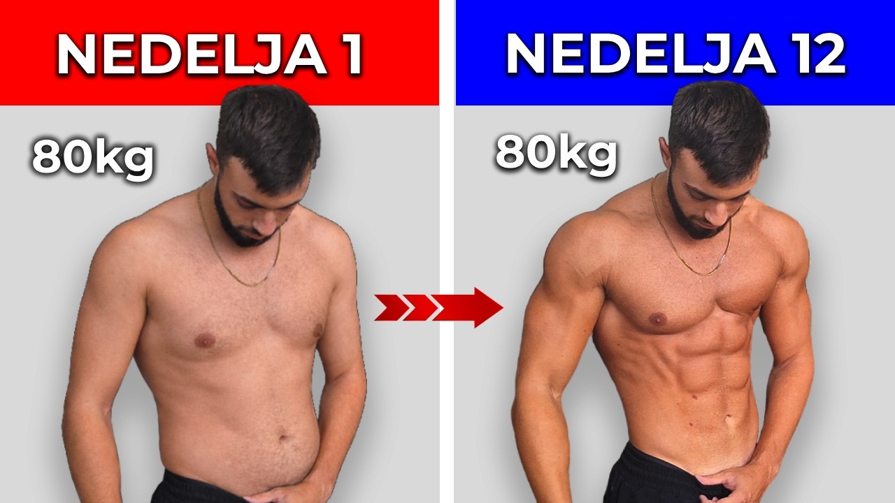 Kako istopiti salo i dobiti mišiće ISTOVREMENO (istina)