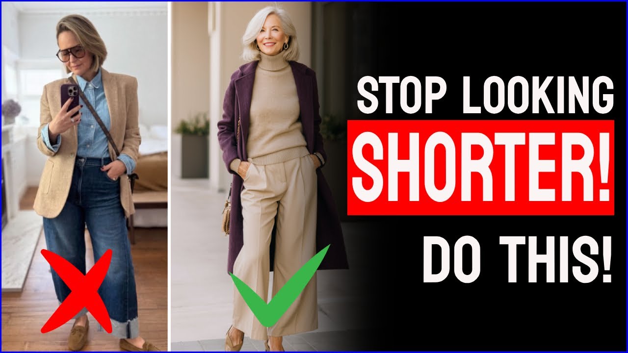 11 PETITE Style SECRETS That Make You Look TALLER - Women Over 50