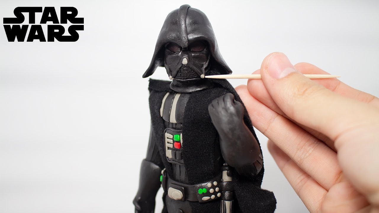 Como hacer a Darth Vader de Plastilina
