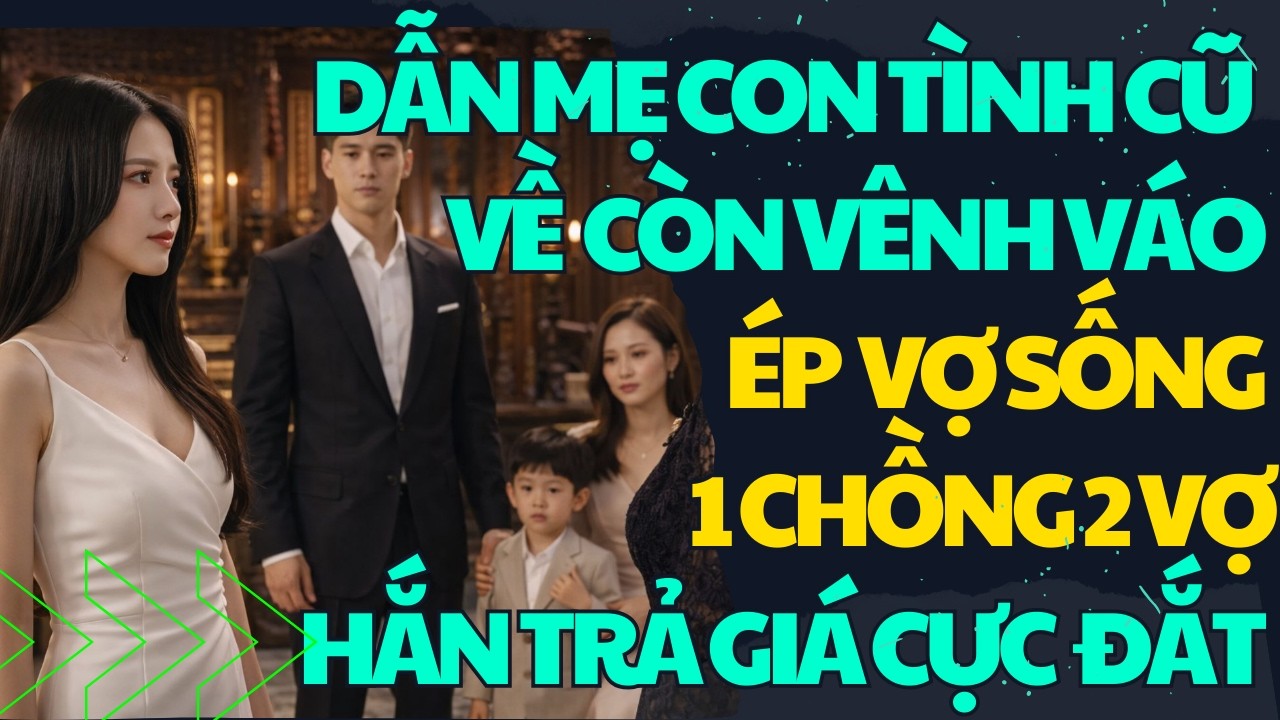 DẪN MẸ CON TÌNH CŨ VỀ CÒN VÊNH VÁO É.P VỢ SỐNG 1 CHỒNG 2 VỢ - HẮN TRẢ GIÁ CỰC  ĐẮT
