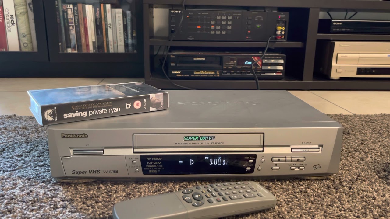 PANASONIC NV-HS820 SUPER VHS