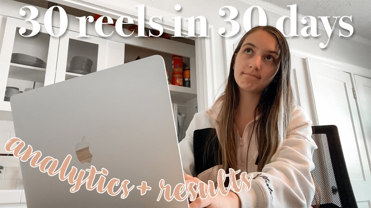 Posting One Reel a Day for a Month | My Analytics + Results | Rachel Marie