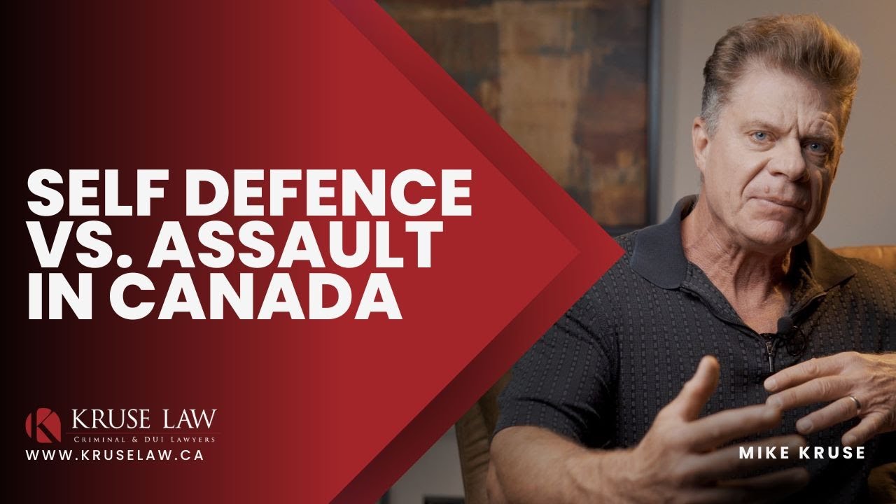 WHAT'S THE LEGAL DIFFERENCE BETWEEN SELF DEFENCE AND ASSAULT IN CANADA?