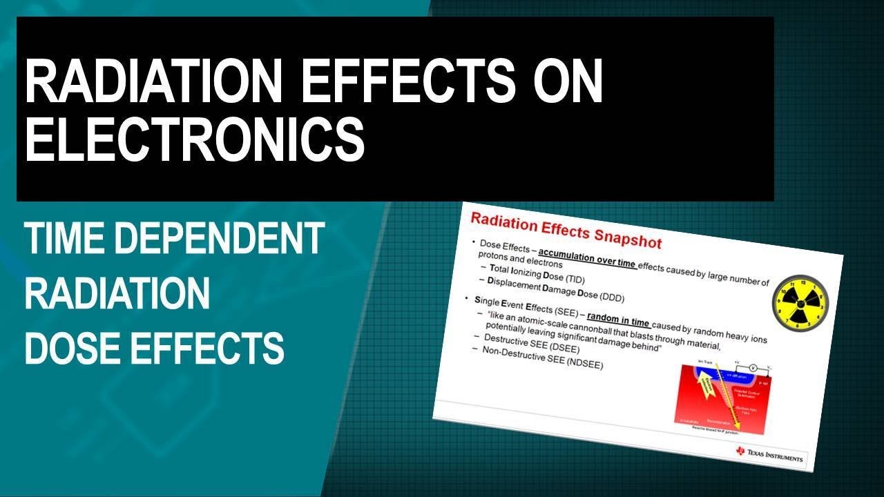 What are time dependent radiation dose effects?