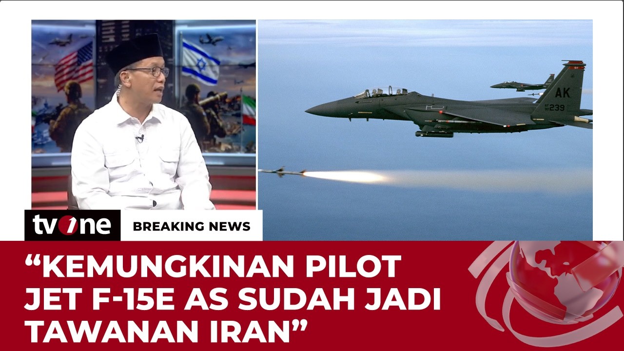 [BREAKING NEWS] Dua Pilot Jet Tempur AS Diburu Warga Iran! | tvOne