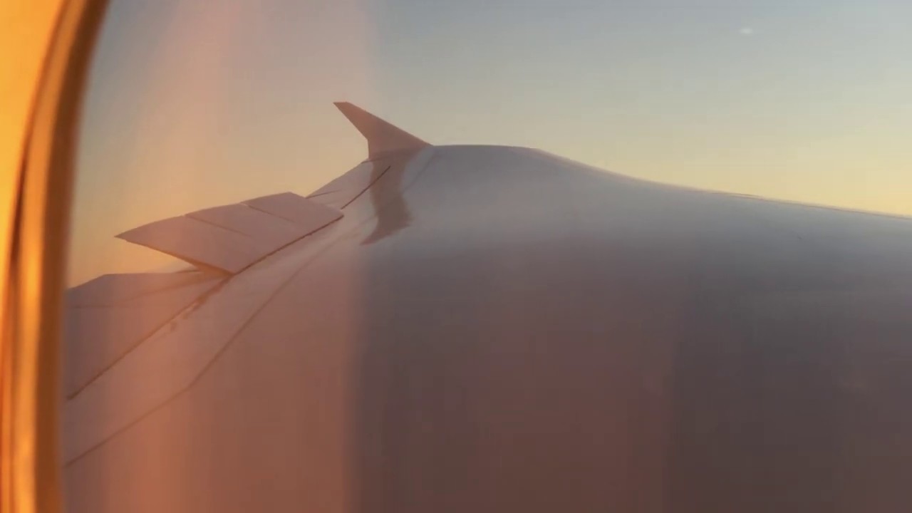 Emirates’ A380 Full approach and landing at Cairo Airport