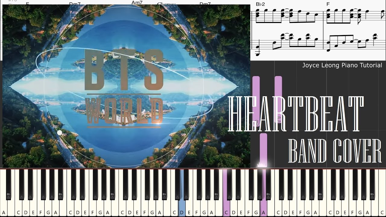 BTS (방탄소년단) ‘Heartbeat (BTS WORLD OST) - Band Cover & Sheets