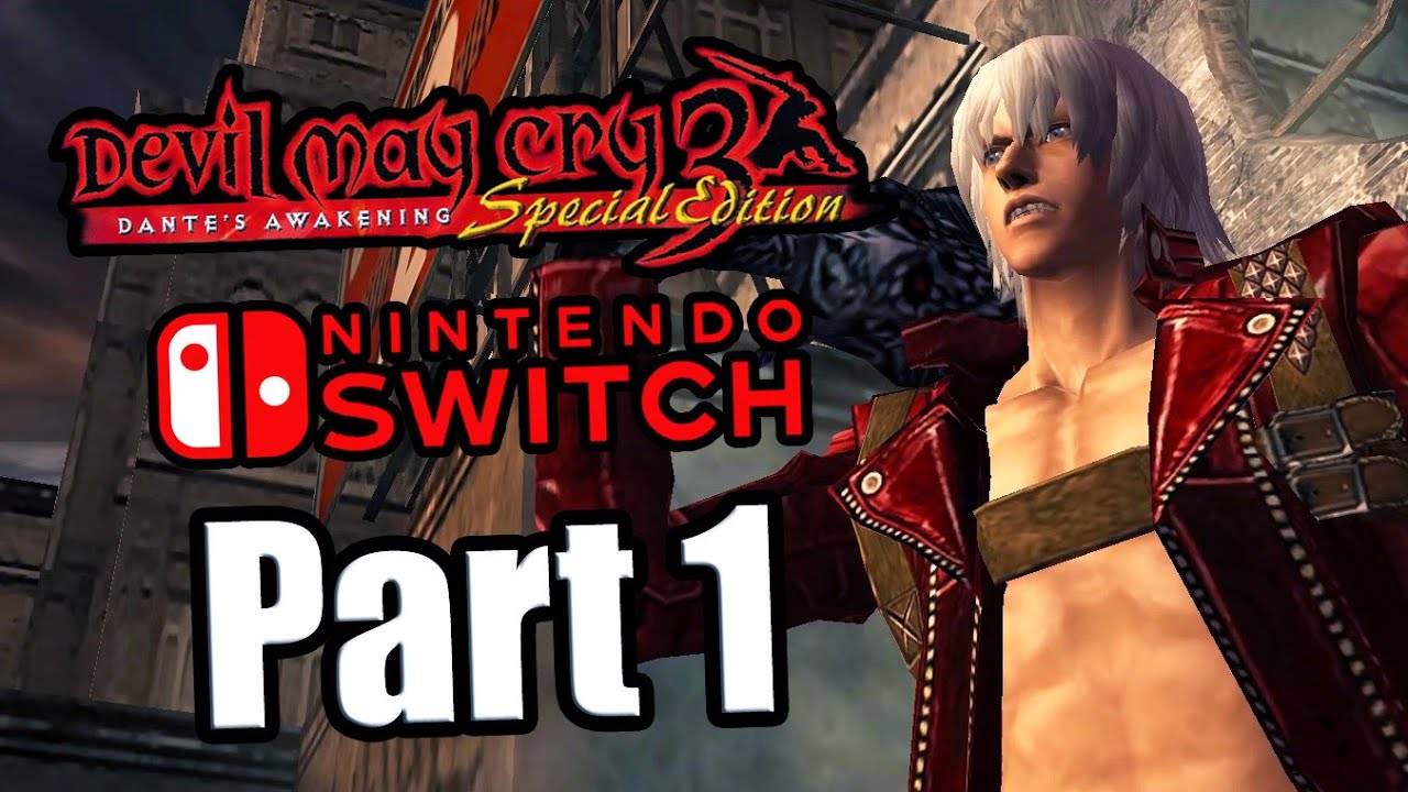 Devil May Cry 3 Special Edition (2020) Switch Gameplay Walkthrough Part 1 (No Commentary)
