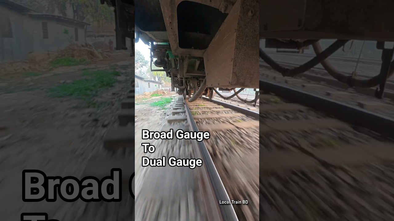 Train goes another line. #railway #train