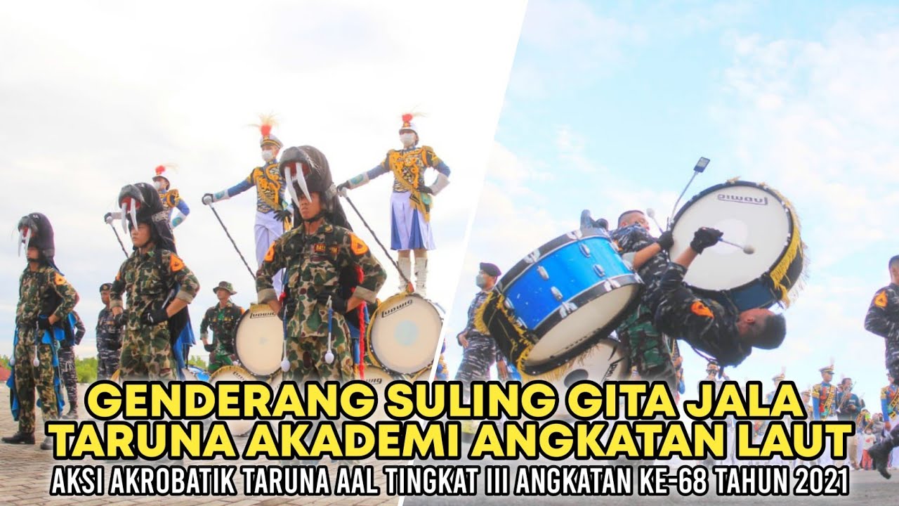 KERENNYA AKSI GENDERANG SULING GITA JALA TARUNA AAL DI KOTA TARAKAN, PROVINSI KALTARA