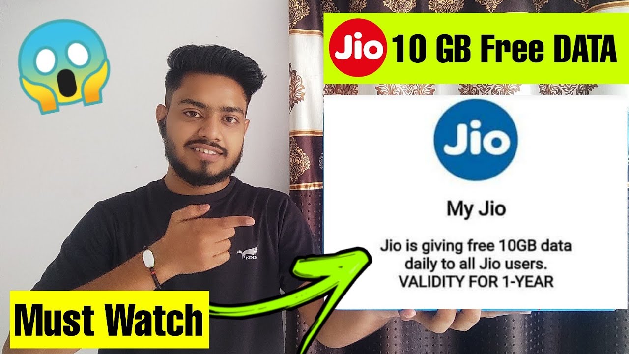 Jio free 10 GB data pack for all users, Jio free recharge trick 2022, Jio free data recharge trick