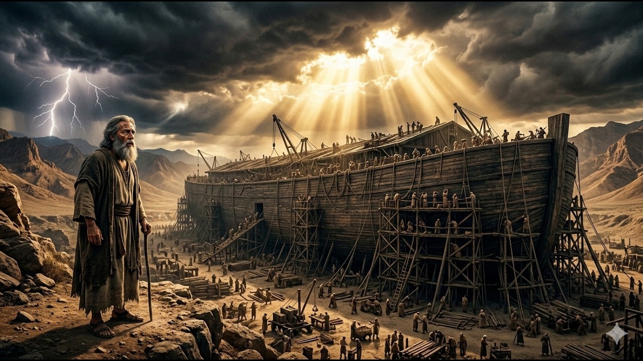DESCUBRA a VERDADE sobre a Arca de Noé! #ArcaDeNoe #HistoriaBiblica #biblia #BibliaExplicada
