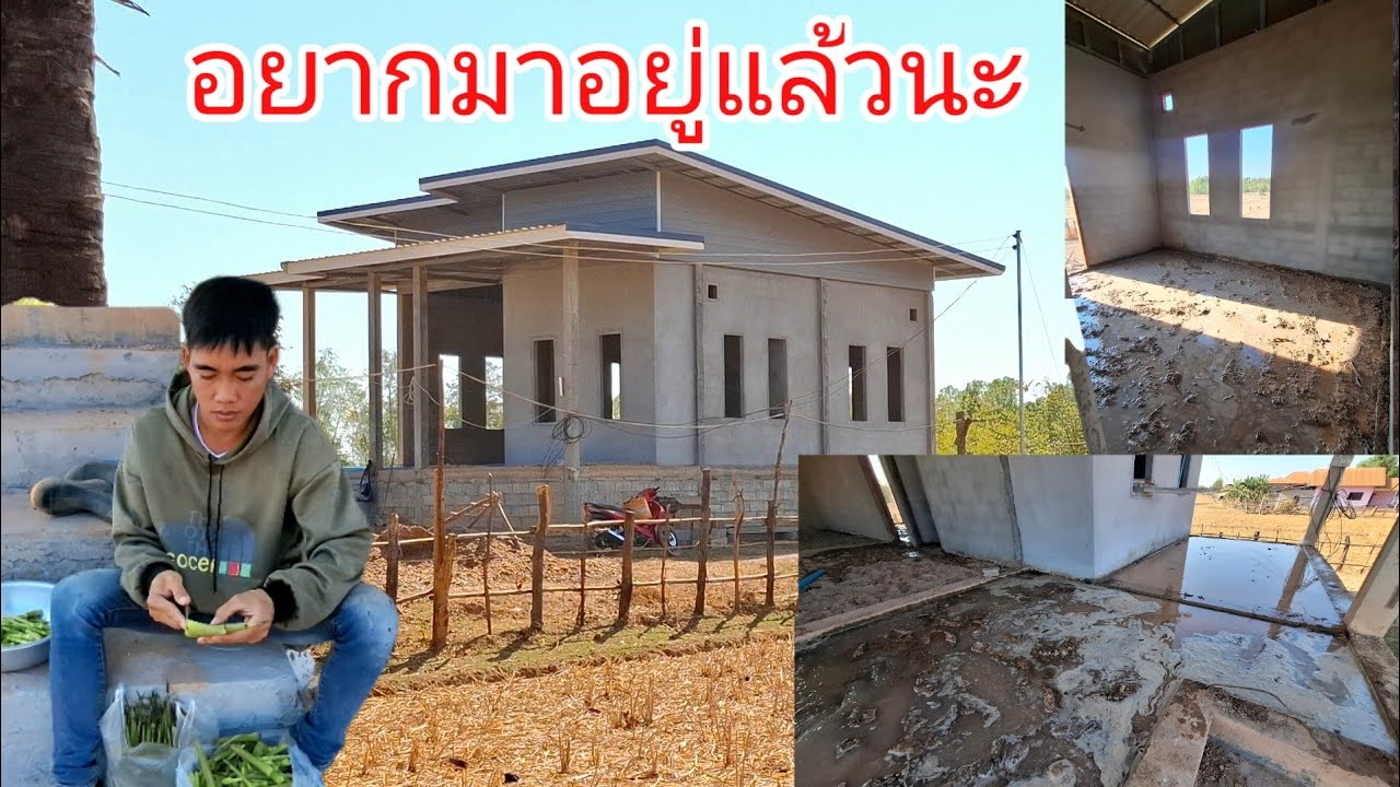 บ่าวเอื้อ อยากมาอยู่บ้านใหม่แล้ว....