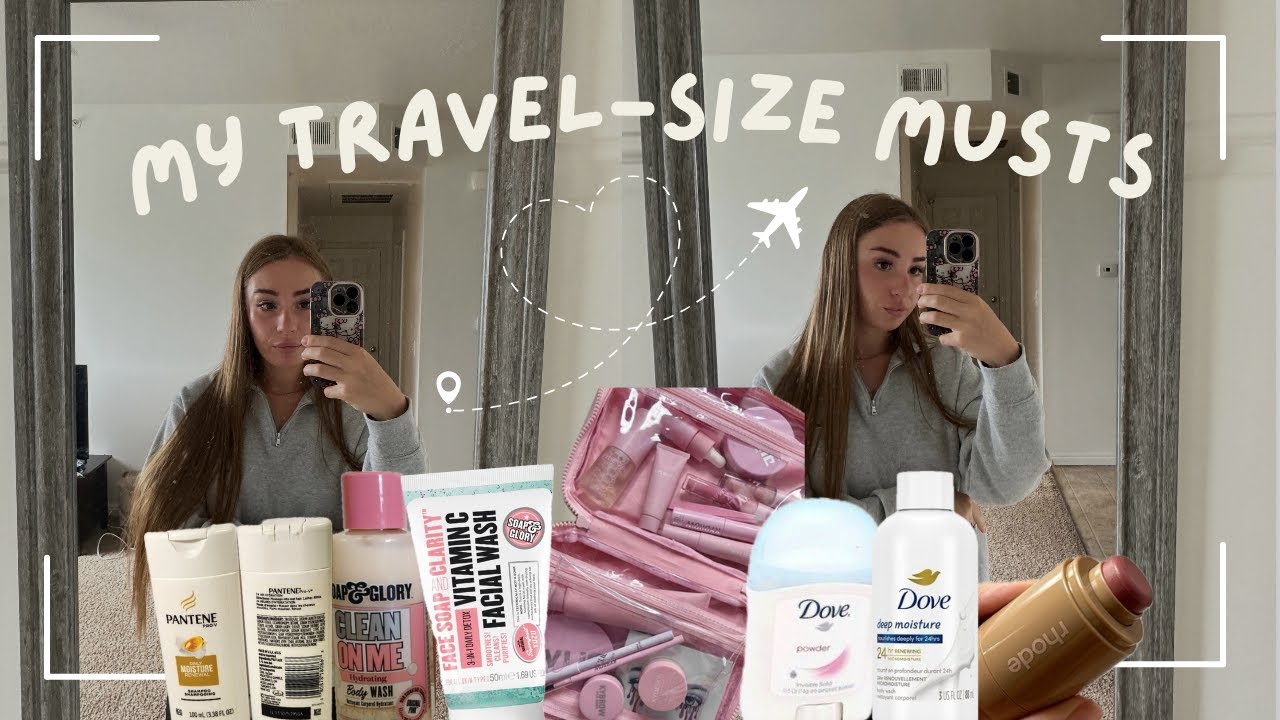 Travel Beauty Essentials: Compact Products for Summer✈️☀️