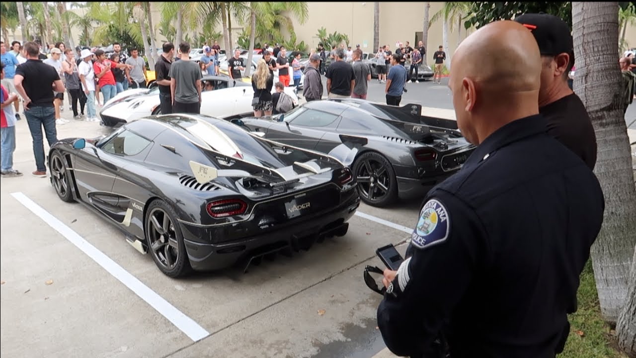 COPS NOT IMPRESSED WITH LOUD $4,000,000 KOENIGSEGG!!