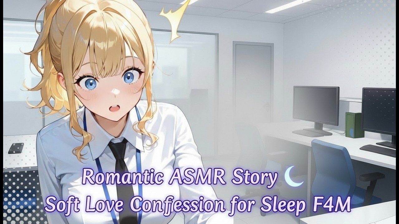 [F4M ASMR] Romantic ASMR Story 🌙 Soft Love Confession for Sleep 😳❤️‍🔥