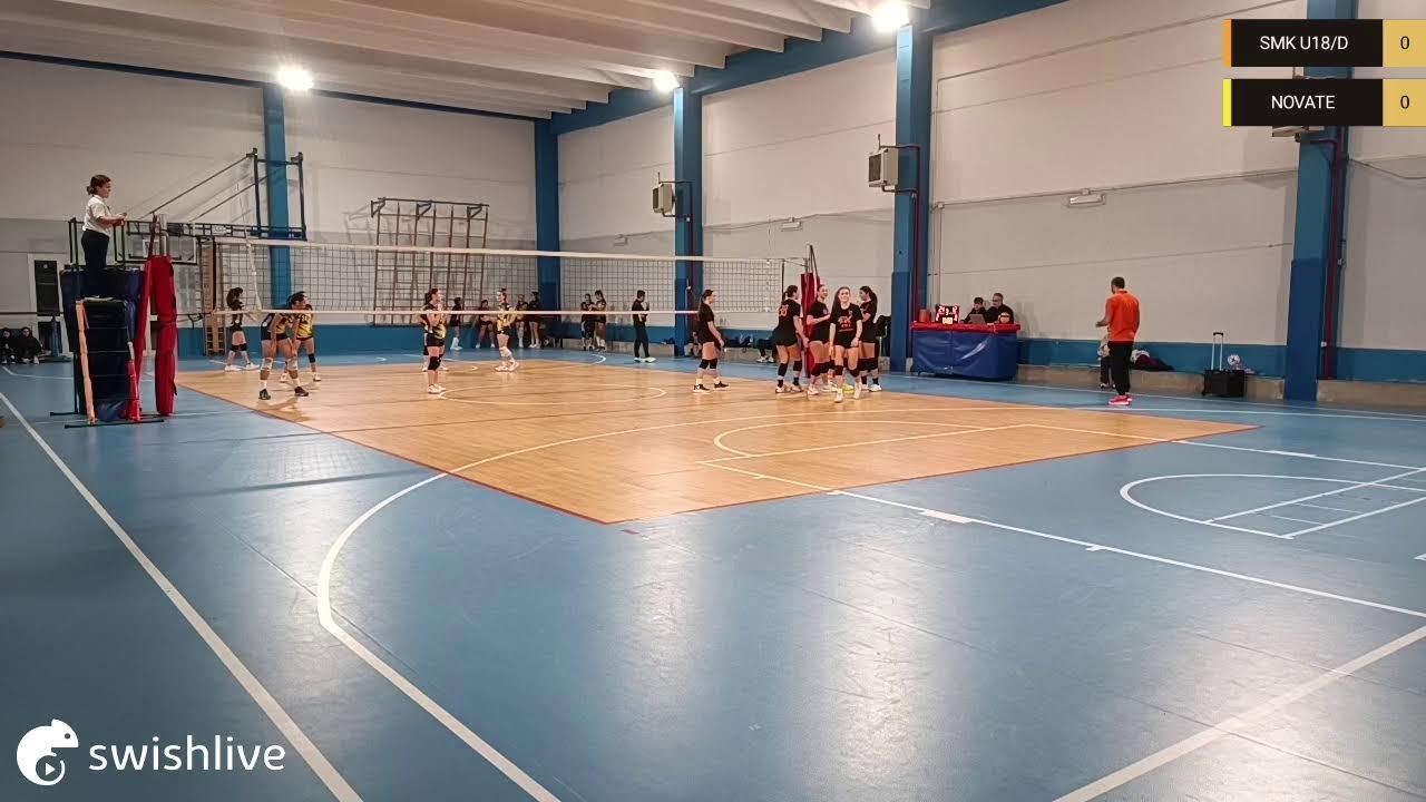 Basato in diretta sull'app Swish Live
SMK U18/D VS NOVATE