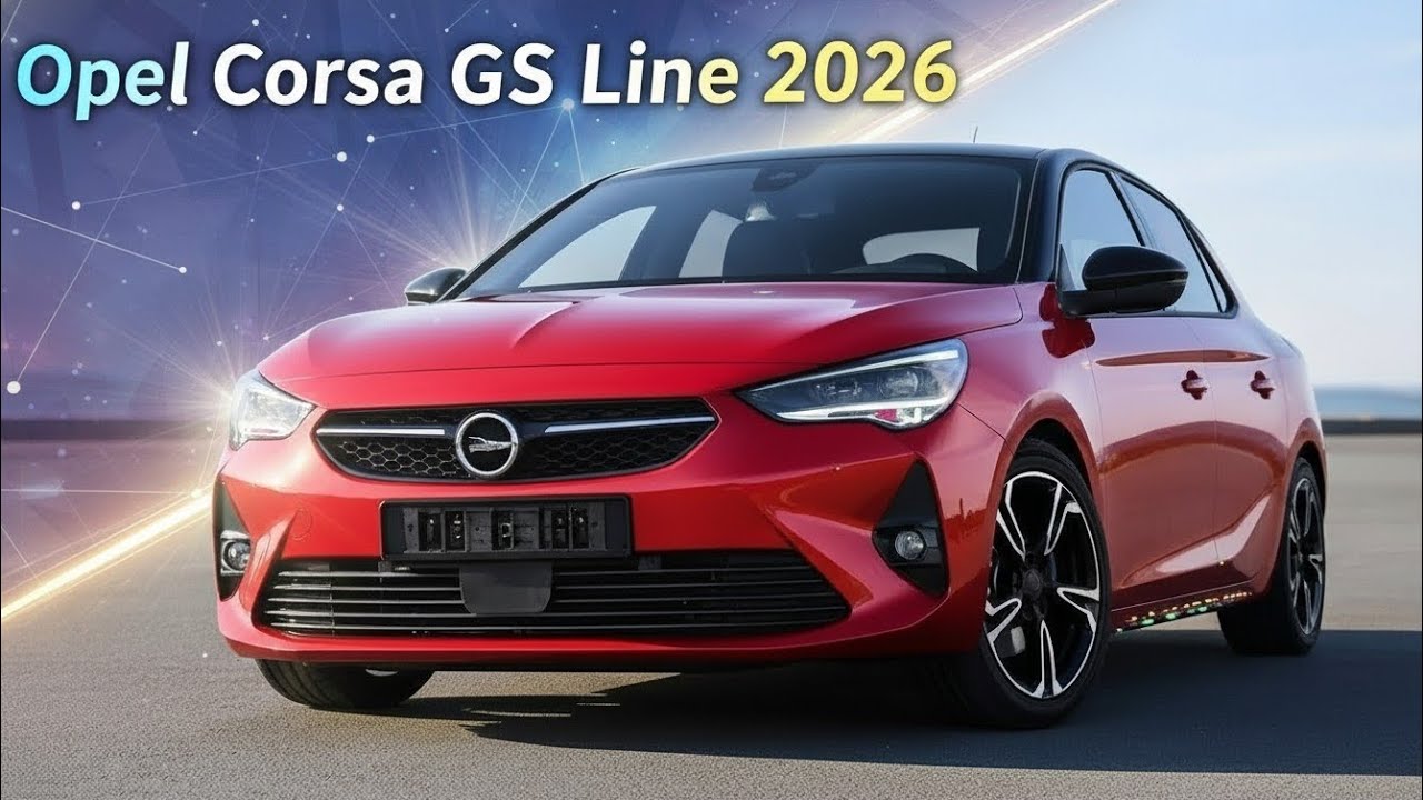 Opel Corsa GS-Line 2026: El Hatchback Deportivo Más Inteligente..