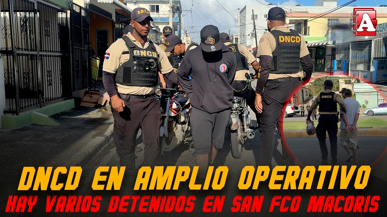 DNCD TIRADO EN LOS BARRIOS DE SAN FRANCISCO DE MACORÍS