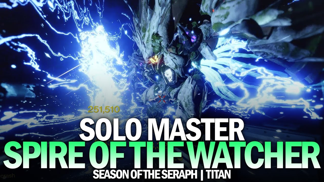 Solo Master Spire of the Watcher Dungeon [Destiny 2]