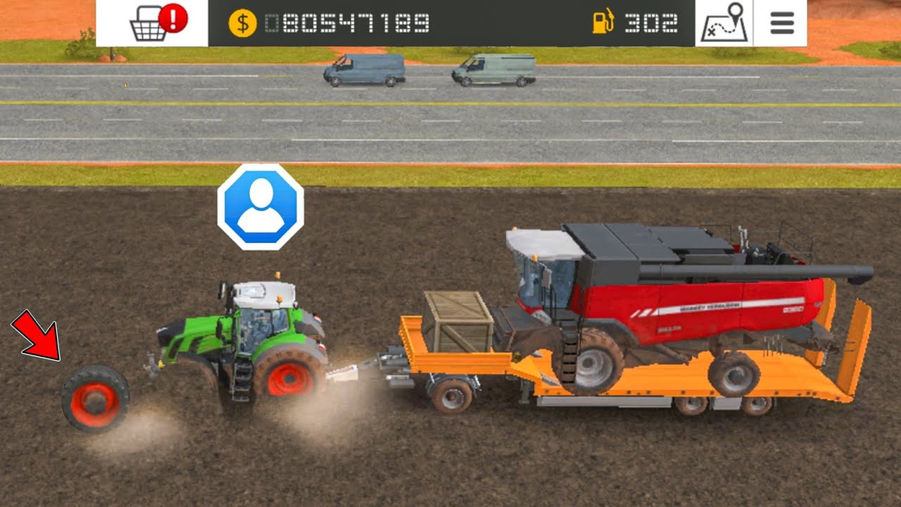 Corn Harvester Transfer With Tractor In Fs18 | Fs18 Gameplay | Timelapse 