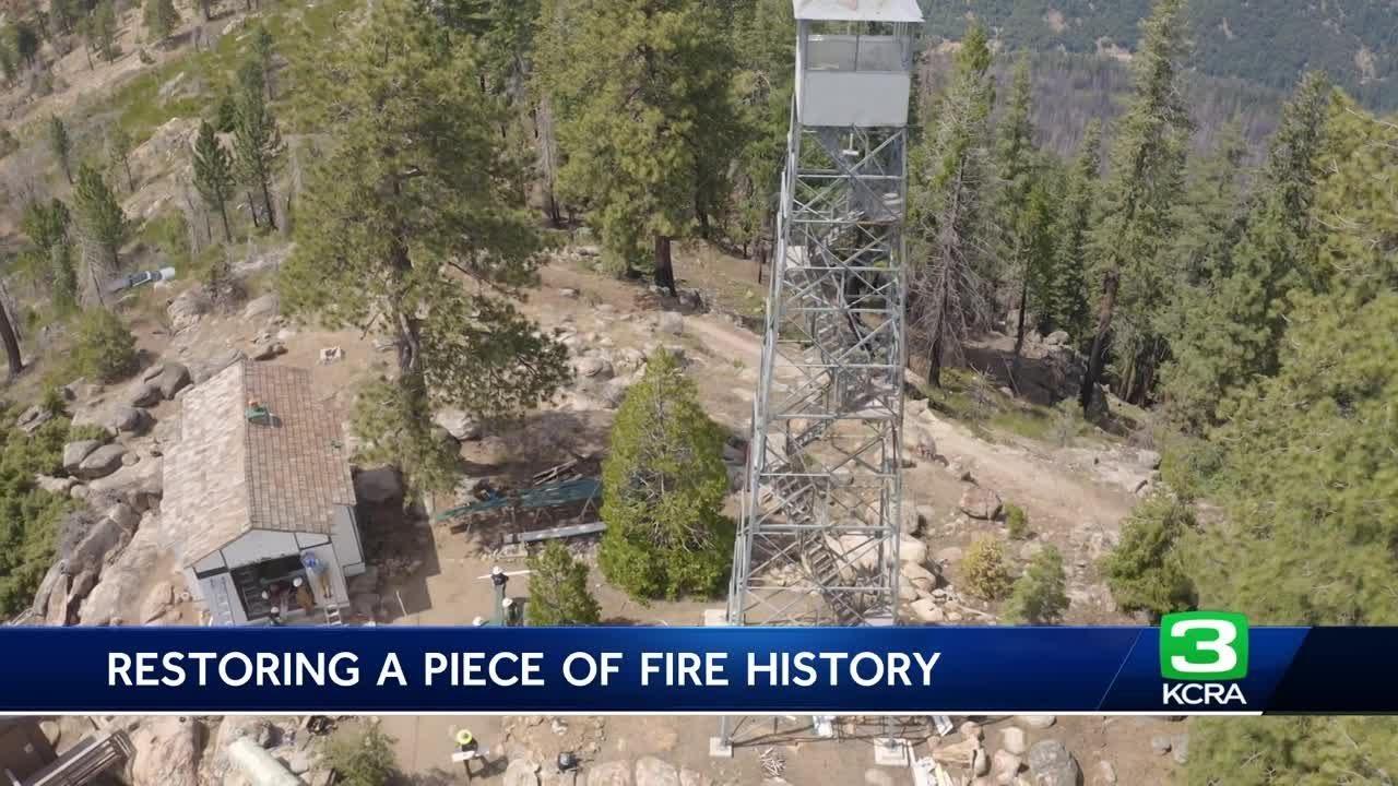 El Dorado National Forest fire lookout gets much needed makeover