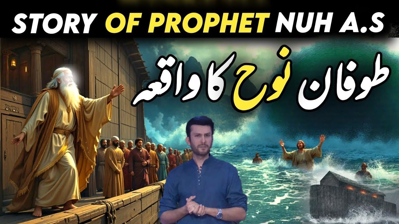 Story Of Prophet Nooh A.S | Toofane Nooh Ka Waqia | Life Of Prophet Nuh | Ramzan Faizan | RNN TV