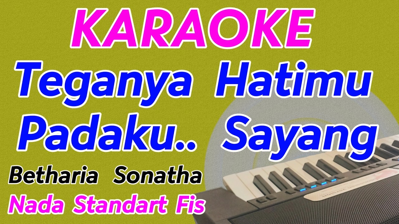 Karaoke || Kau Tercipta Untukku || Betharia Sonatha || Nada Cewek || Pop Nostalgia