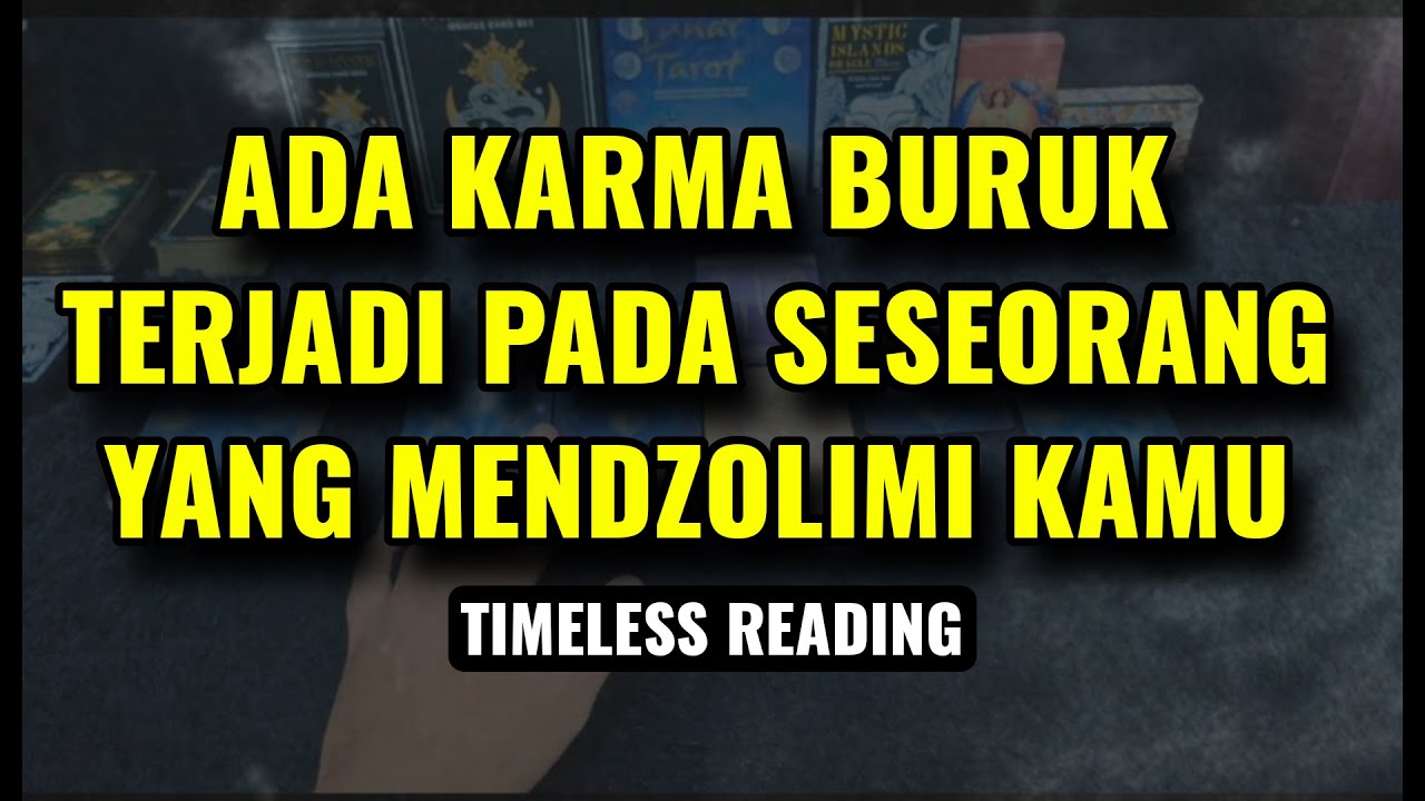 ADA KARMA BURUK TERJADI PADA SESEORANG YANG MENDZOLIMI KAMU