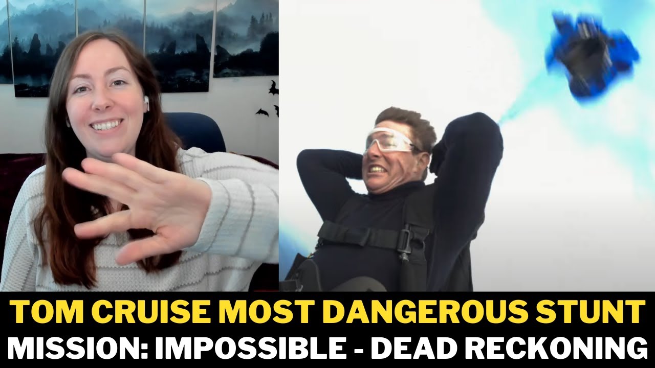 Tom Cruise Most Dangerous Stunt Reaction | Mission Impossible Dead Reckoning Part One Trailer