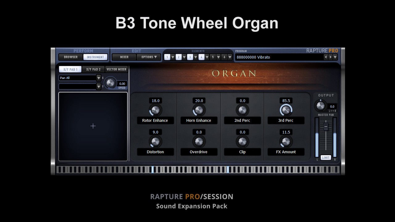 Digital Sound Factory - B3 Tone Wheel Organ