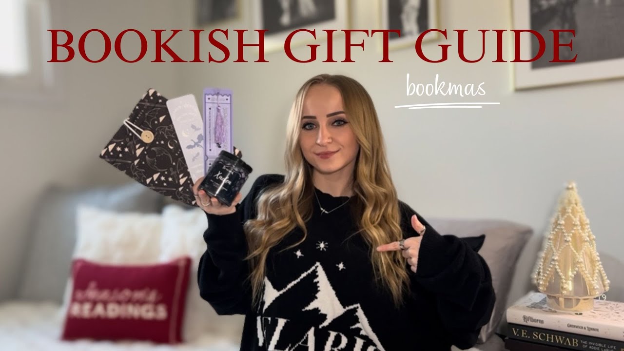 my ultimate bookish gift guide 🎁🎄 | bookmas day 5 ✨