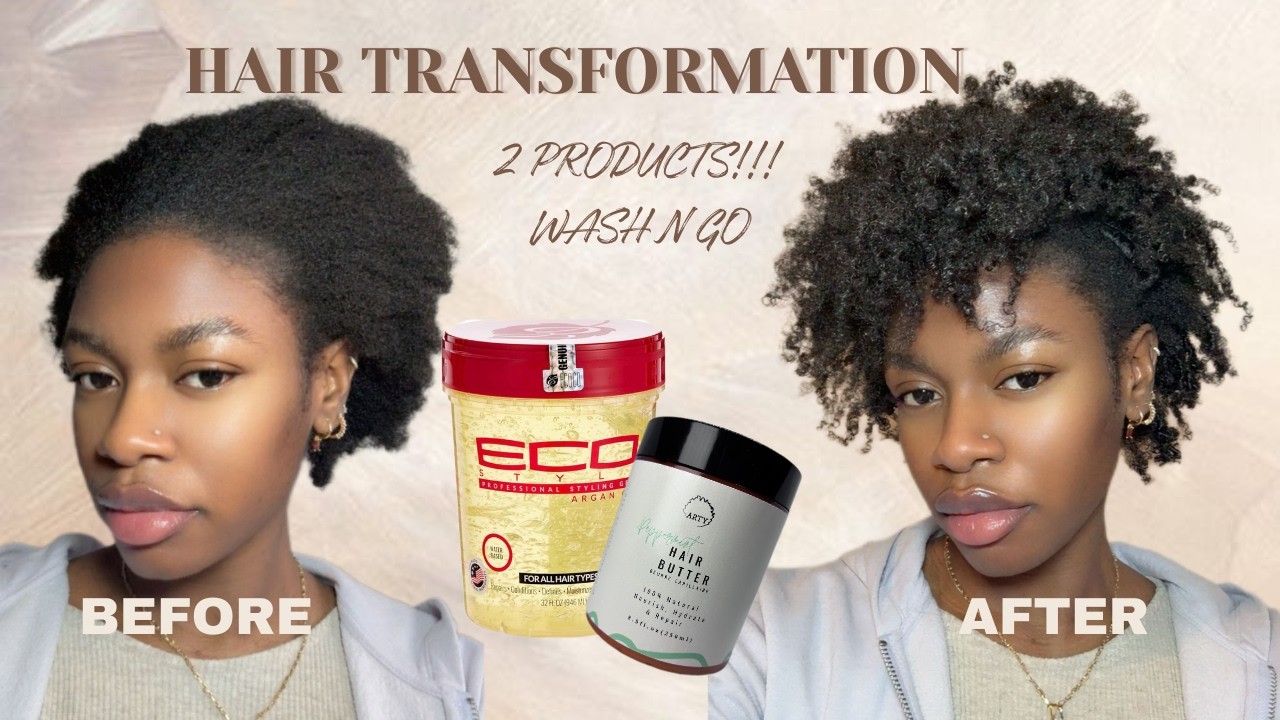 WASH AND GO | Cheveux type 4