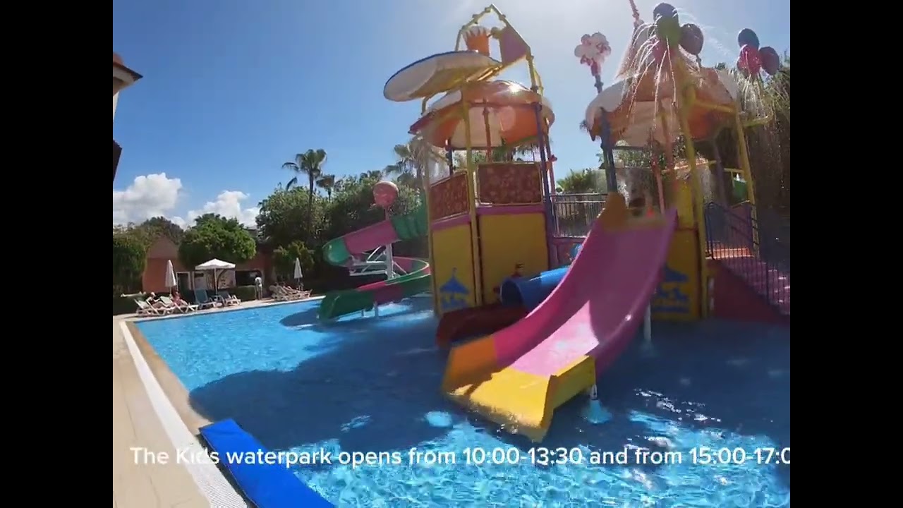 Palmeras Beach Hotel Alanya (Turkey) Full POV walking around tour