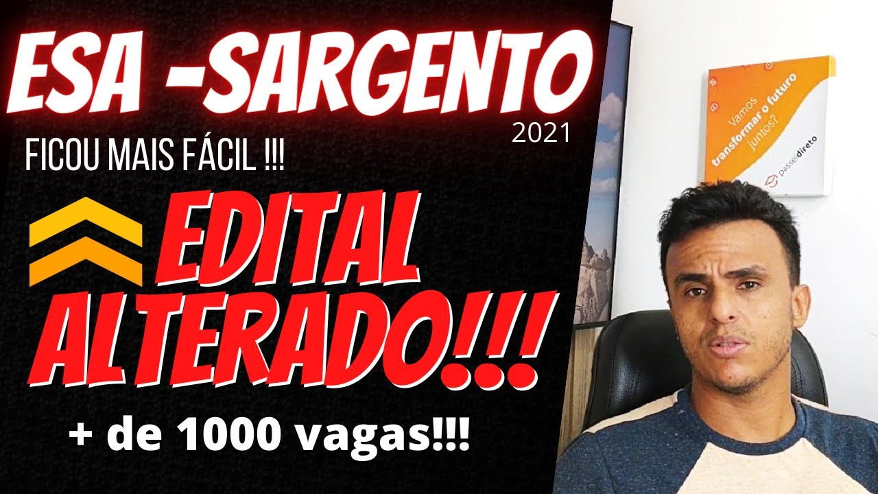 Concurso EsSA 2021/2022 - Edital Alterado !!!