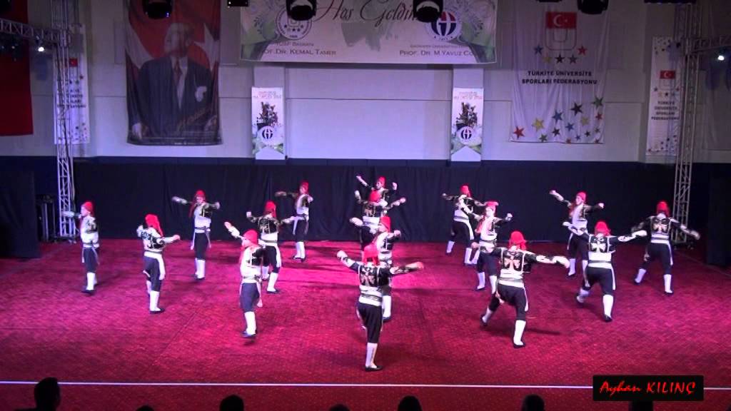 Mehmet Akif Ersoy Üniversitesi (Burdur) / Üniversiteler Halk Oyunları Final Yarışması-Gaziantep-2014
