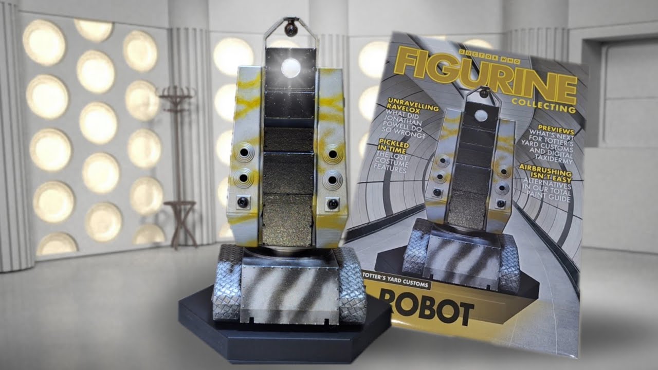 L1 Robot Eaglemoss style 3D Print + Paint | Doctor Who | Model