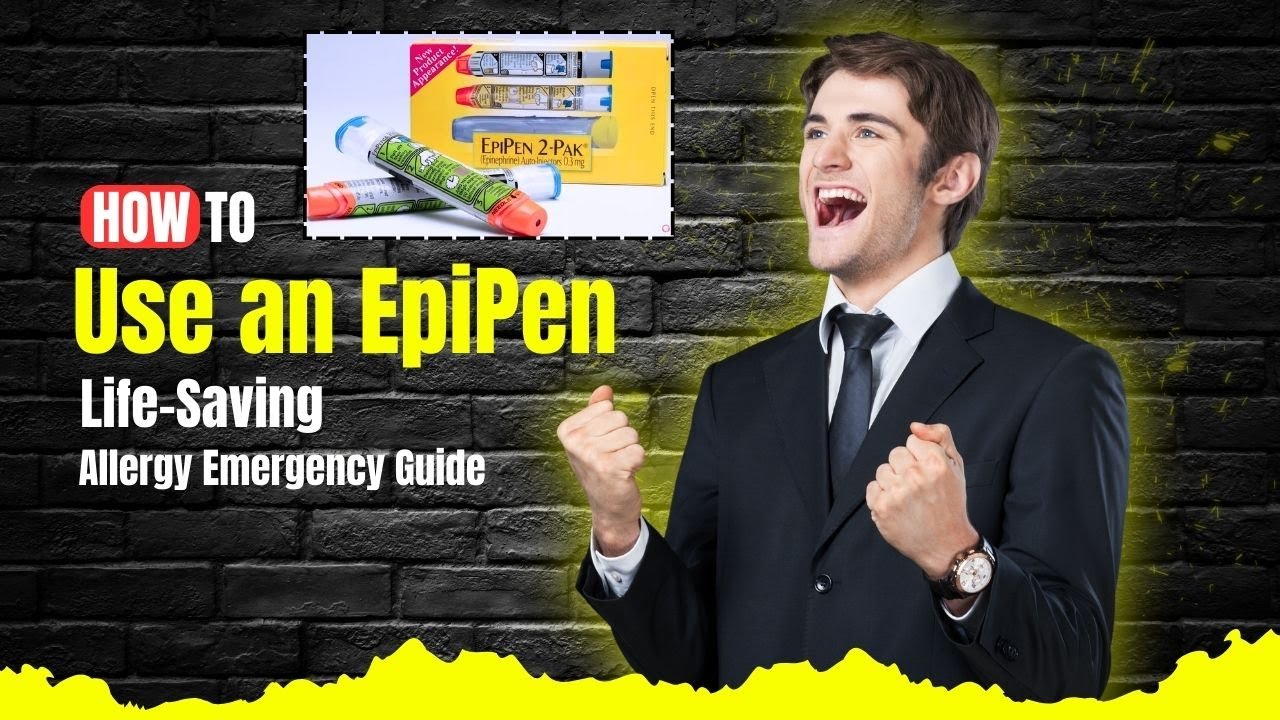 How to Use an EpiPen Correctly 💉 Life-Saving Allergy Emergency Guide 🔥 EpiPen Tutorial 2026 