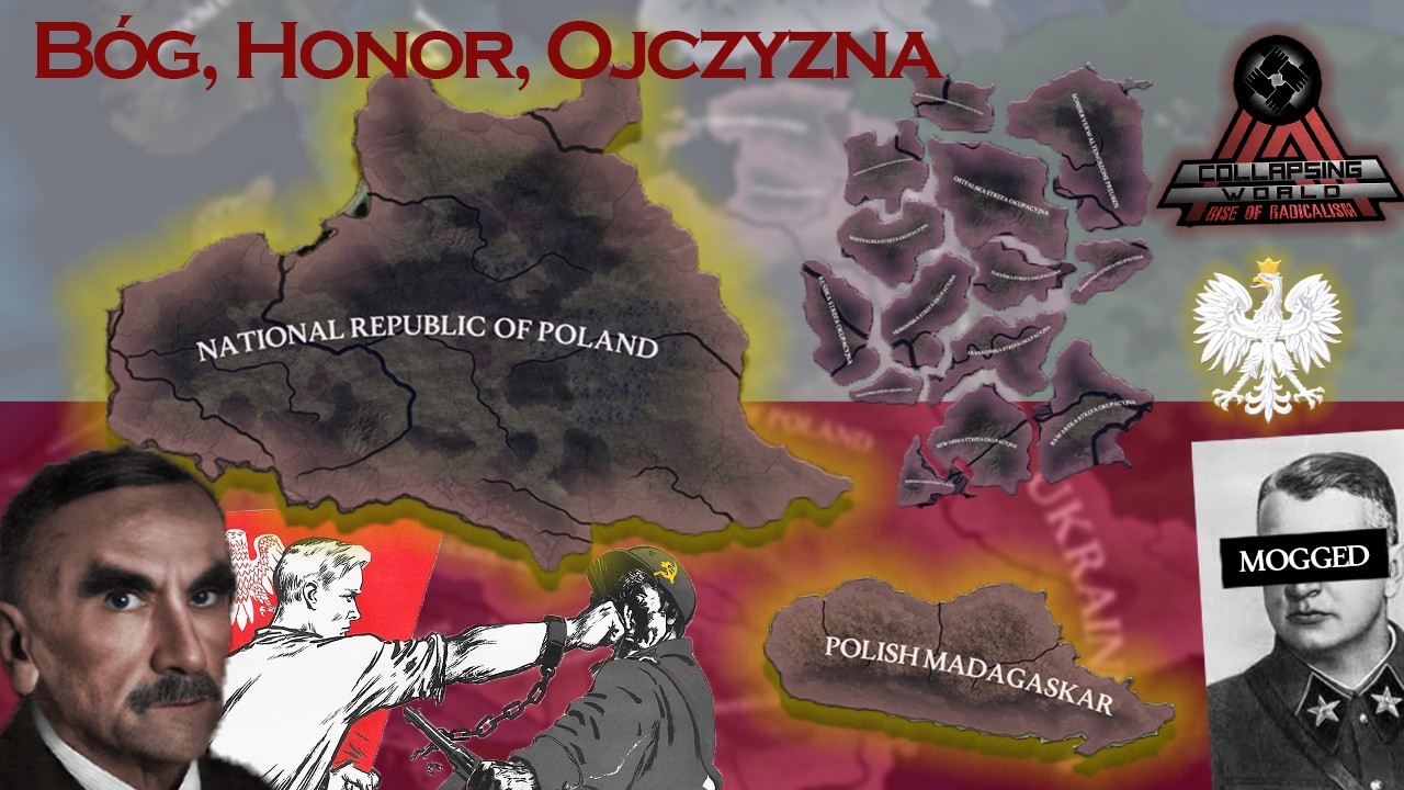 Hoi4 CW: Dmowski Dissolves Germany and Establishes the POLISH World Order (with Madagascar)