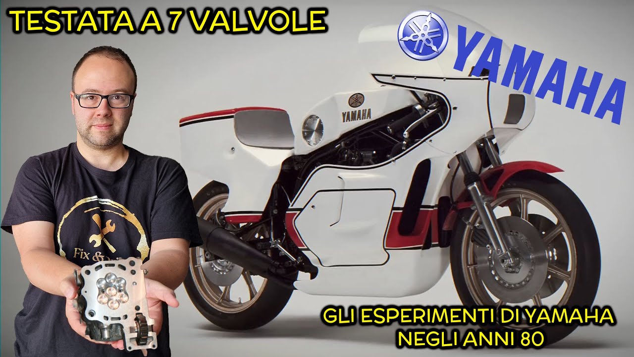 YAMAHA e il motore a 7 VALVOLE: il sogno infranto degli anni ‘80