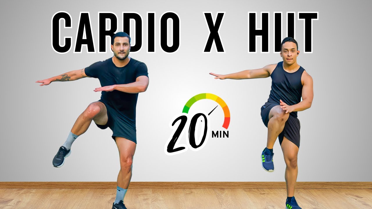 20 MIN CARDIO HIIT para perder barriga rápido, sem equipamentos e em casa