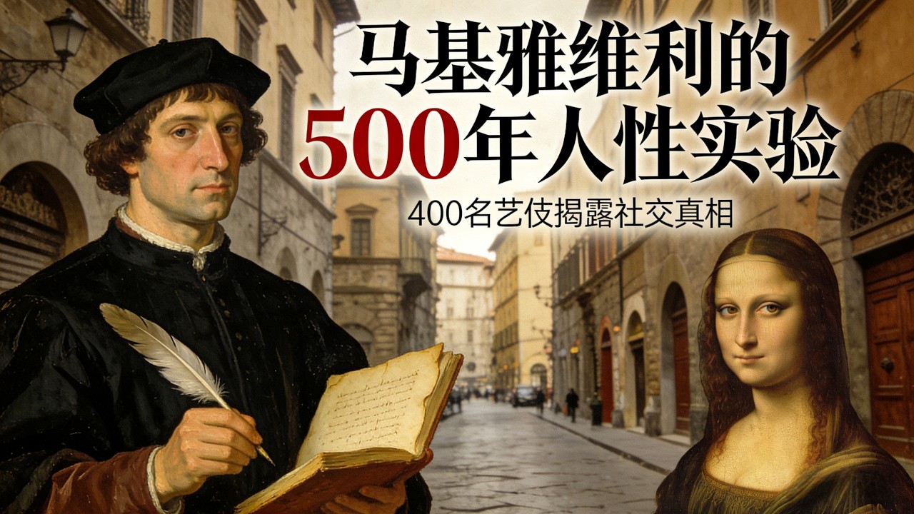 🔥被遗忘 = 社交死亡！马基雅维利的 500 年人性实验！400 名艺伎揭露：为何你越讨好，越被遗忘？❤️