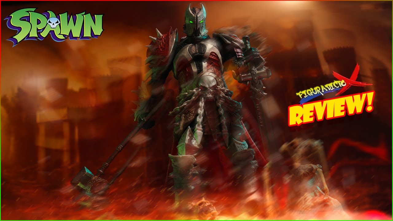 Review Medieval Spawn McFarlane Toys 2023 Unboxing Reseña Español