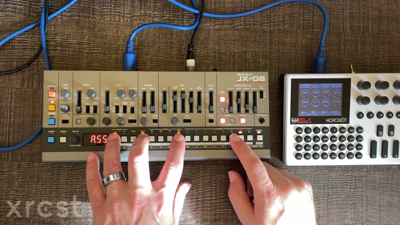 Roland JX-08 Presets Bank A. No Talking