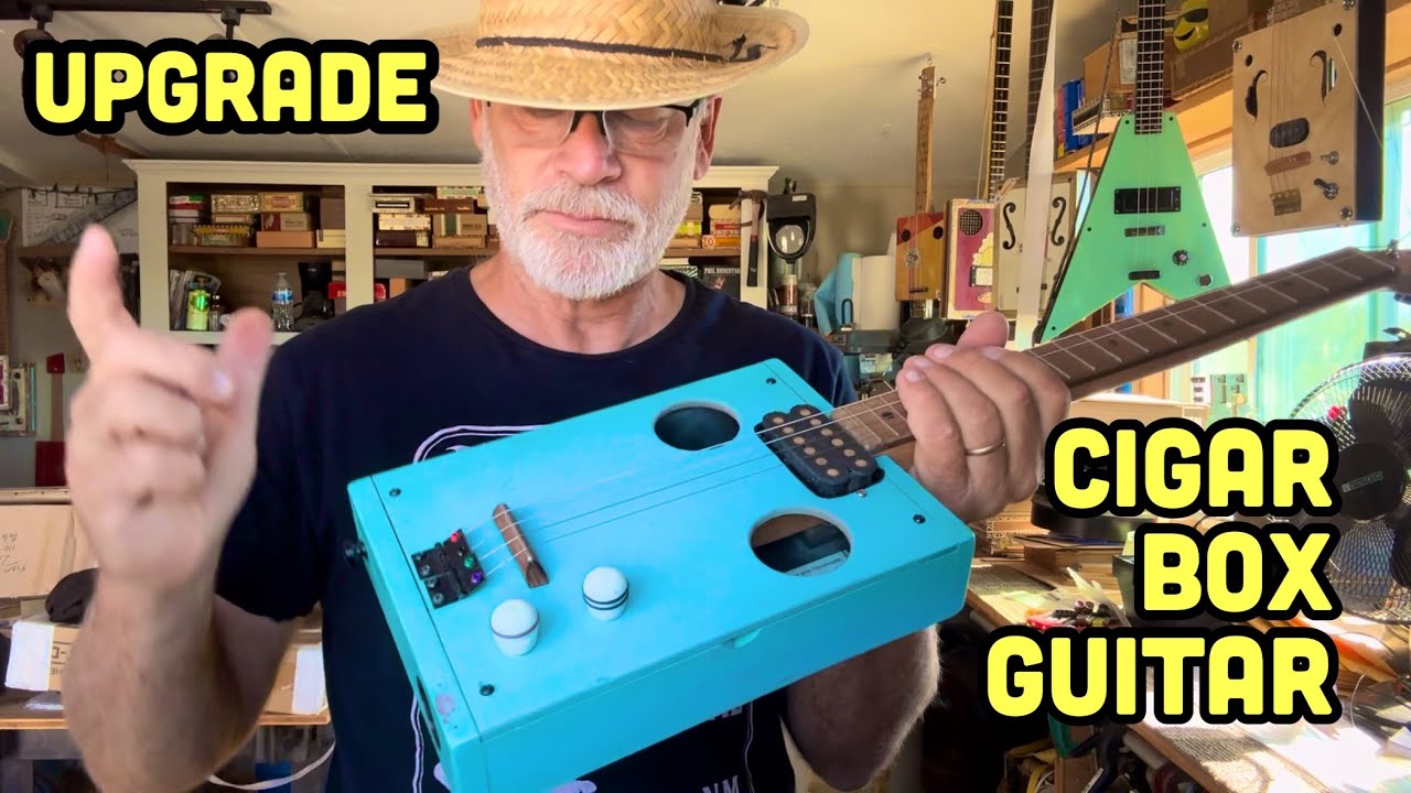 Cigar Box Guitar - UPGRADE 