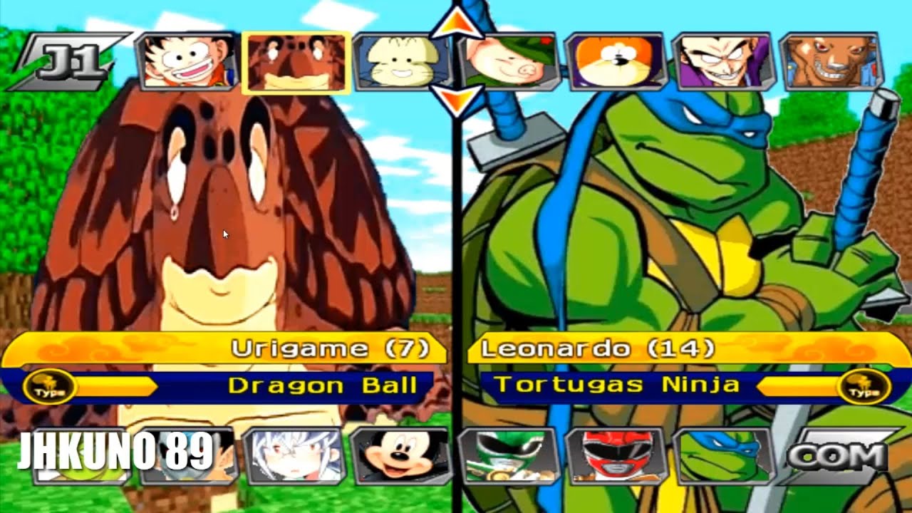 PARECIDOS RAZONABLES | TORTUGA DE MAR TEAM vs LEONARDO TEAM | DRAGON BALL Z BUDOKAI TENKAICHI 3