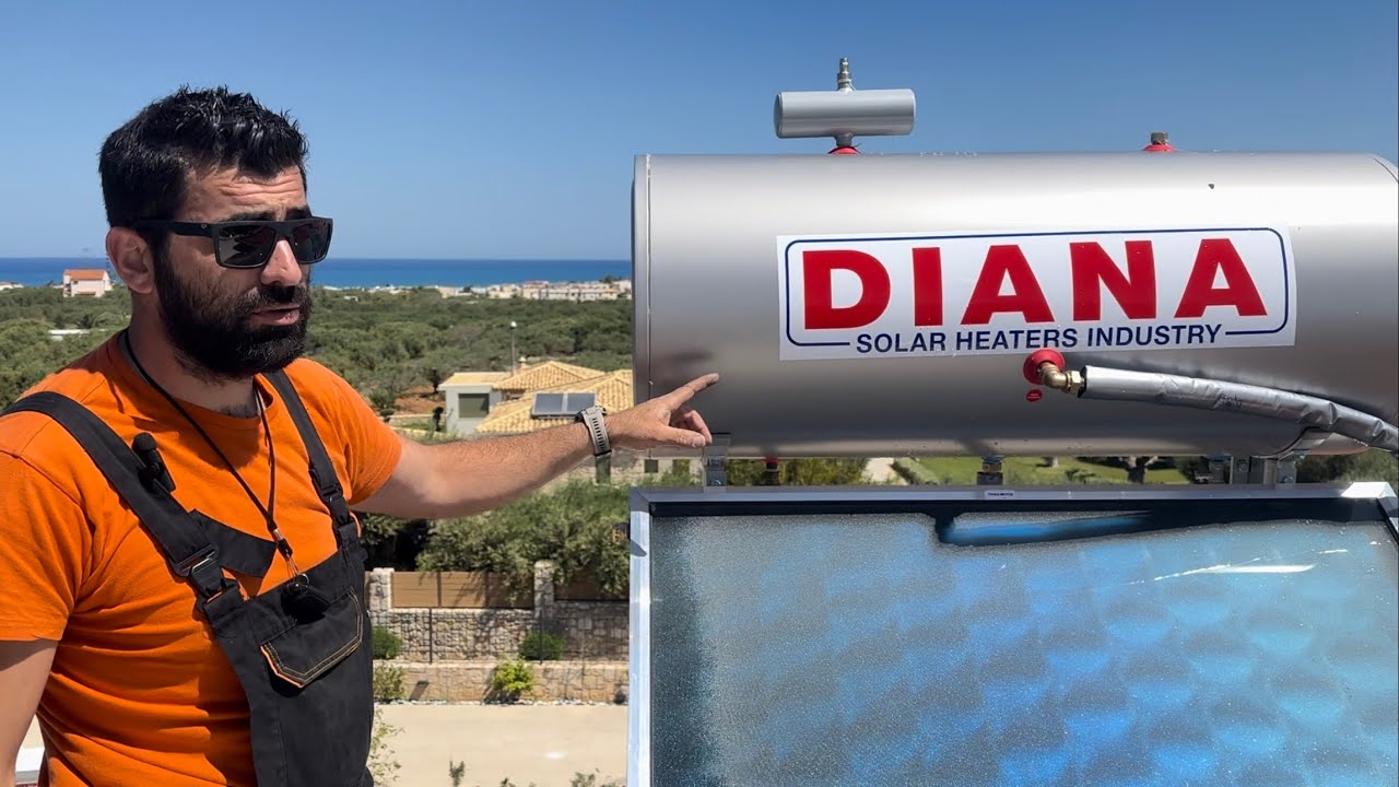 ΗΛΙΑΚΟΣ DIANA#DIANASOLAR#ΥΔΡΑΥΛΙΚΑ#ηλιακοίθερμοσίφωνες#plumbing#plumbingvideos