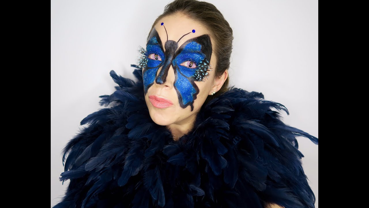 Scary butterfly | Halloween makeup tutorial
